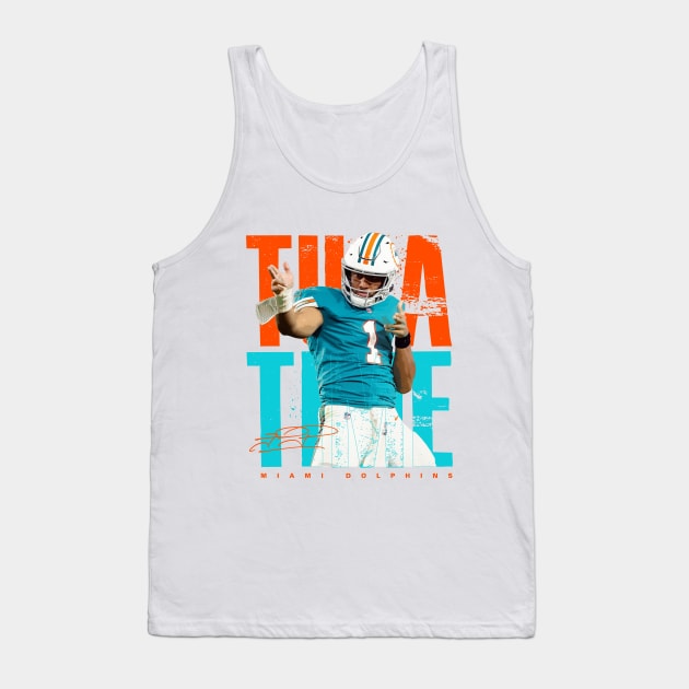 Tua Tagovailoa Tank Top by Juantamad